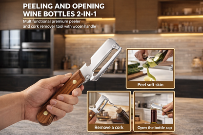 Premium Wooden Peeler