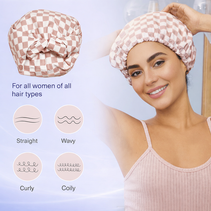 Satin Shower Cap