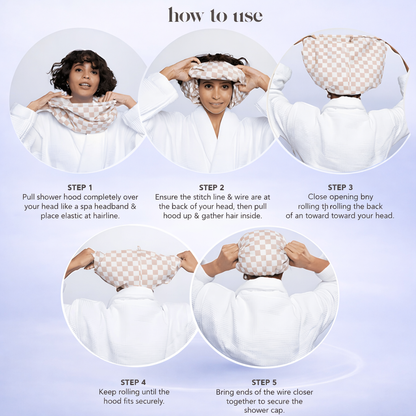 Satin Shower Cap